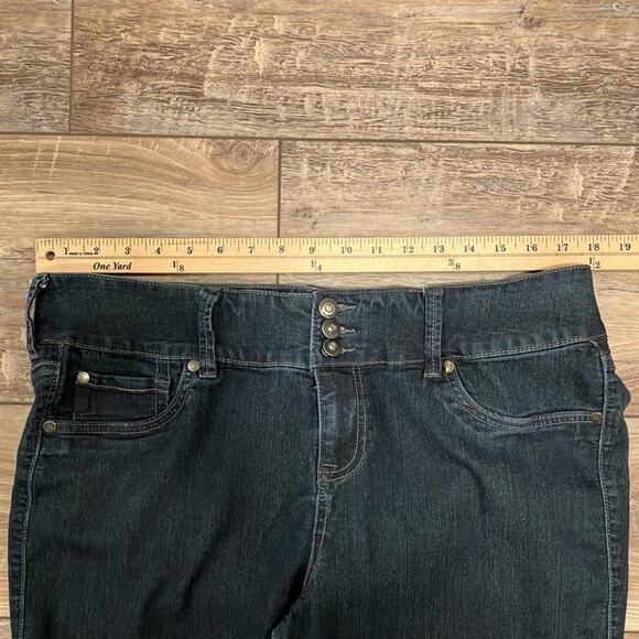 TORRID Dark Wash Stretch Skinny Ankle Jeans Size 16 - Picture 7 of 9